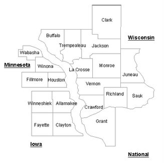 Health Science Consortium Counties Served